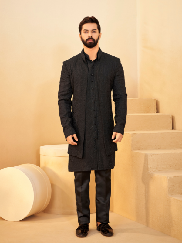 Indo Western for Men - Buy Indo Western for Men Tagged "Black" MILLIONAIRE FASHIONS PRIVATE LIMITED Indo Western for Men - Buy Indo Western for Men Tagged "Black" MILLIONAIRE FASHIONS PRIVATE LIMITED